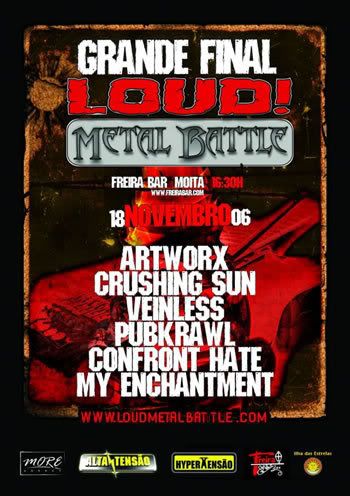 cartaz final Loud Metal Battle