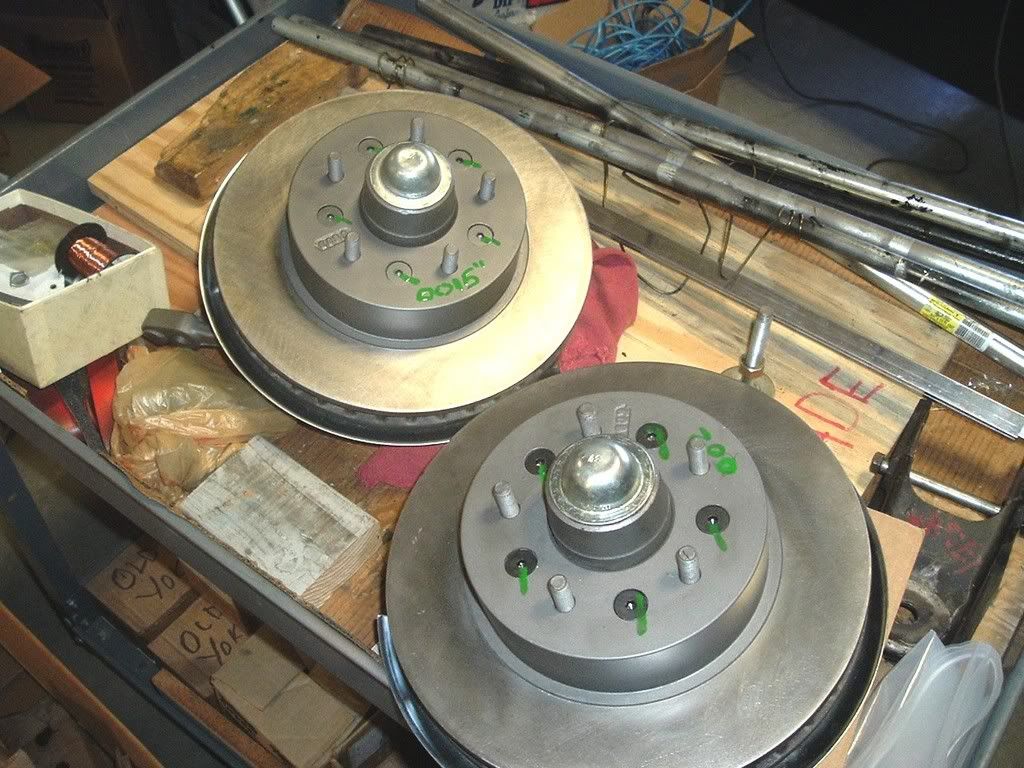 Pictorial Setting up front rotors and bearings CorvetteForum Chevrolet Corvette Forum Discussion