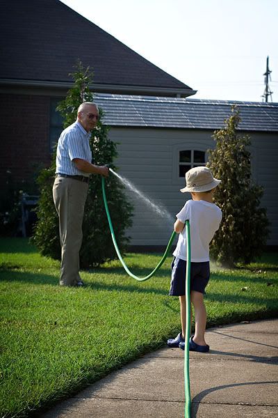 Helping Papaw