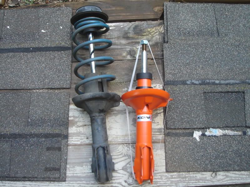 DIY Replacing Struts / Shocks without Air Tools on MK2