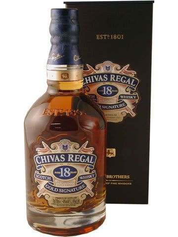 WTS: CHIVAS REGAL 18 YEAR OLD GOLD SIGNATURE SCOTCH WHISKY