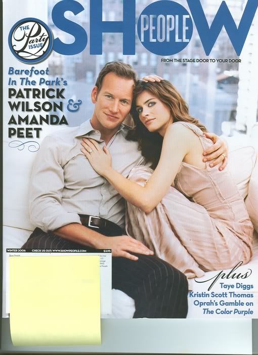 re: Patrick Wilson in Show People