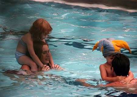'Little Children' filmiing at pool in West Orange NJ