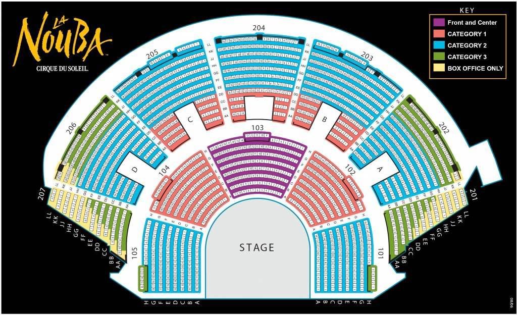 Music Circus Seating Chart