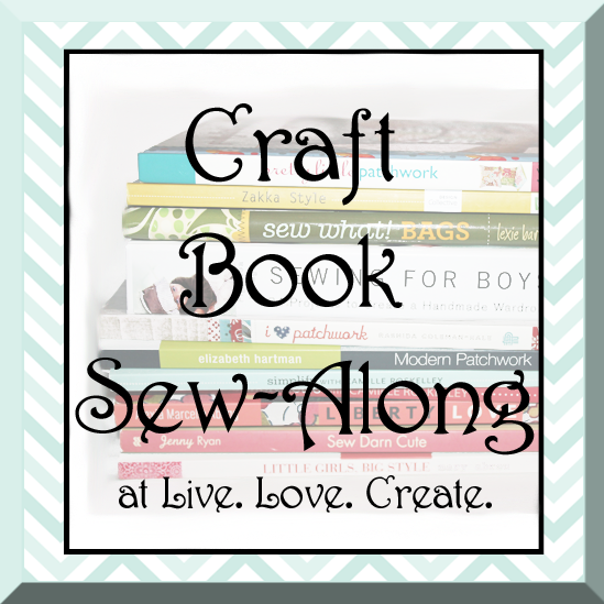 Craft Book Sew Along at Live. Love. Create.