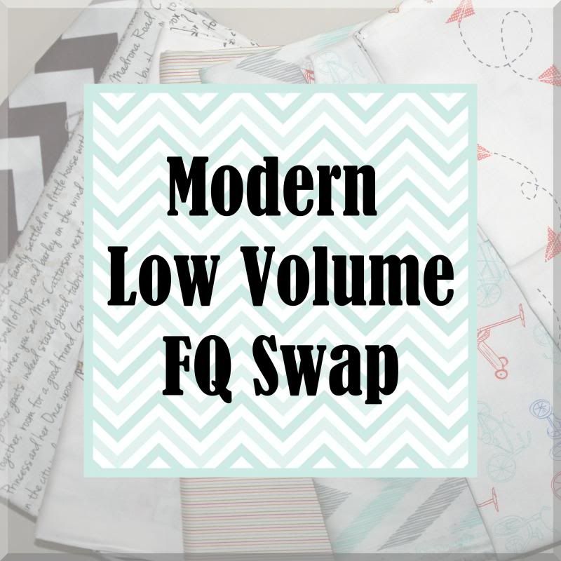 Modern Low Volume Fat Quarter Swap