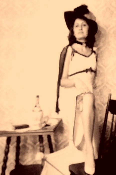 Saloon Girl... many moons ago @ Wisconsin Dells... used in poem 