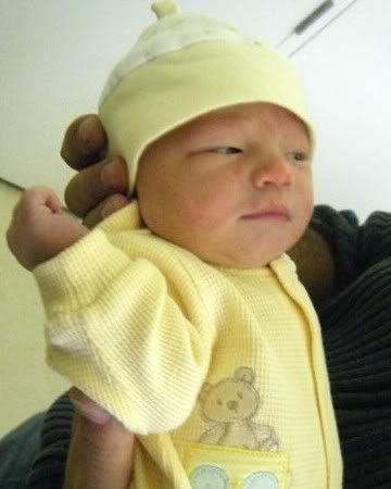 Alexander Peter... born October 5th, 2008..proud parents Mike & Norma :o) shared pic on 10/10/2008