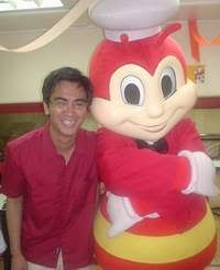 Ederic at Jollibee