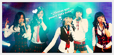 Wonder Girls en plena actuación