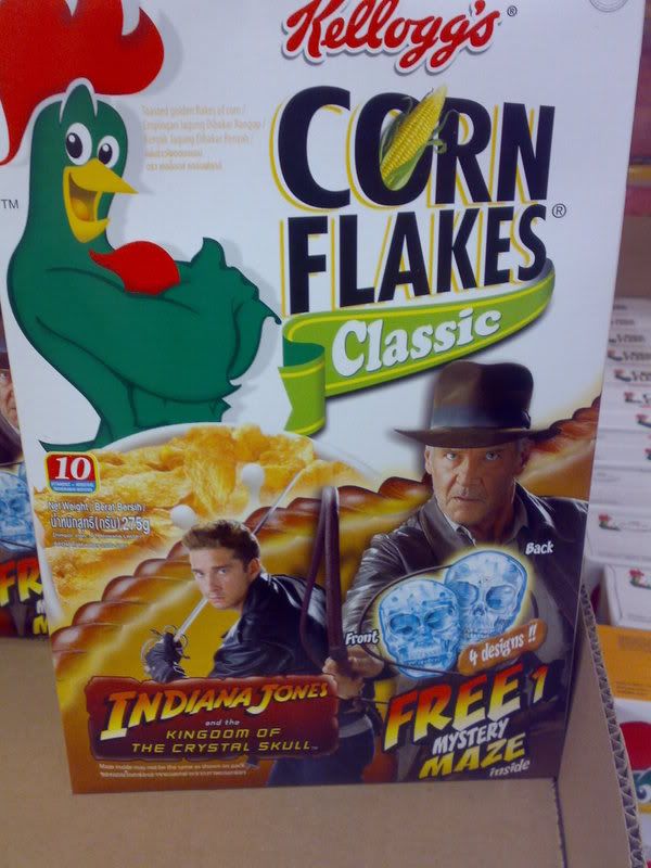Beefed Up Corn Flakes