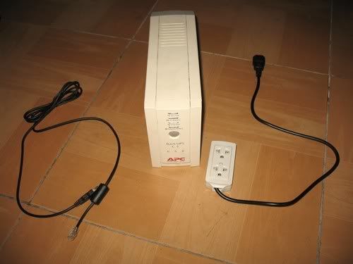 APC UPS and cables