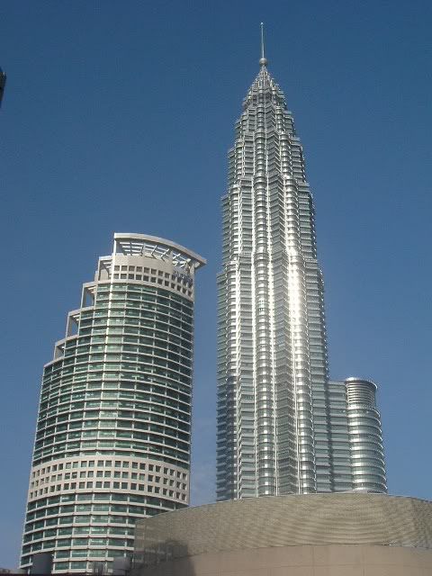 Suria KLCC from the Pool of the Hotel