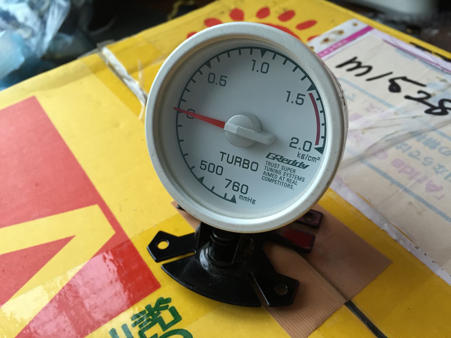 Greddy 60mm gauges boost, temperature, pressure and various