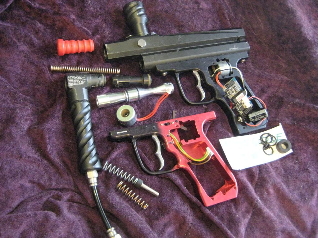 Diablo Mongoose EPaintball Gun for Parts Cool Project! NO