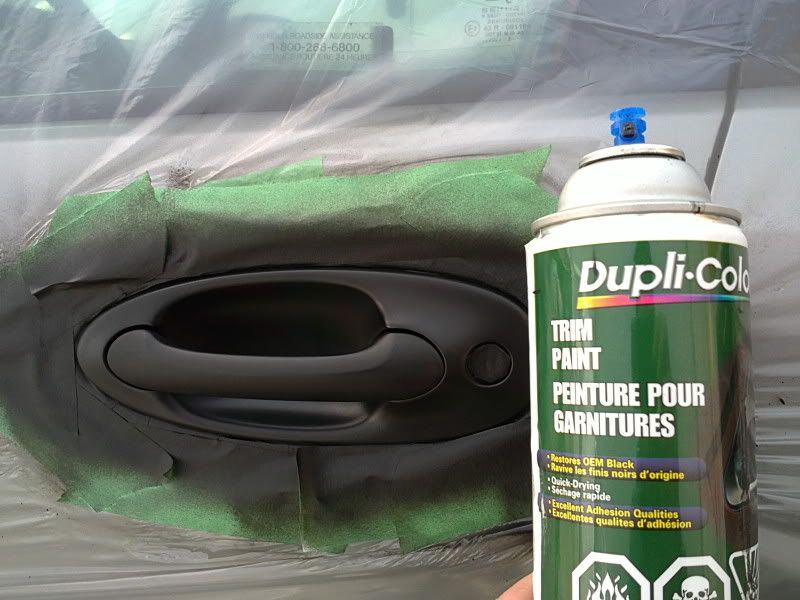 DIY; Getting rid of your fading door handle SaabCentral Forums