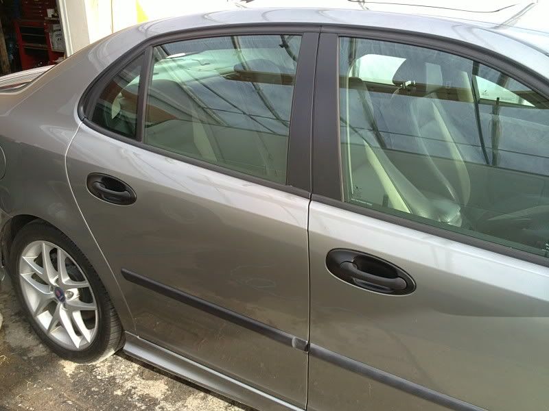 DIY; Getting rid of your fading door handle SaabCentral Forums