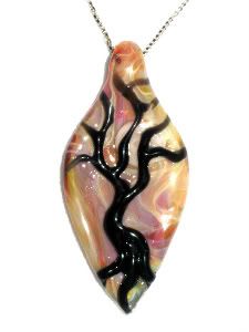 Tree of Life pendant: Amber~Swirl