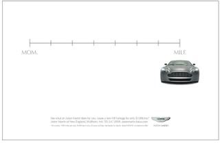 Aston Martin MILF ad