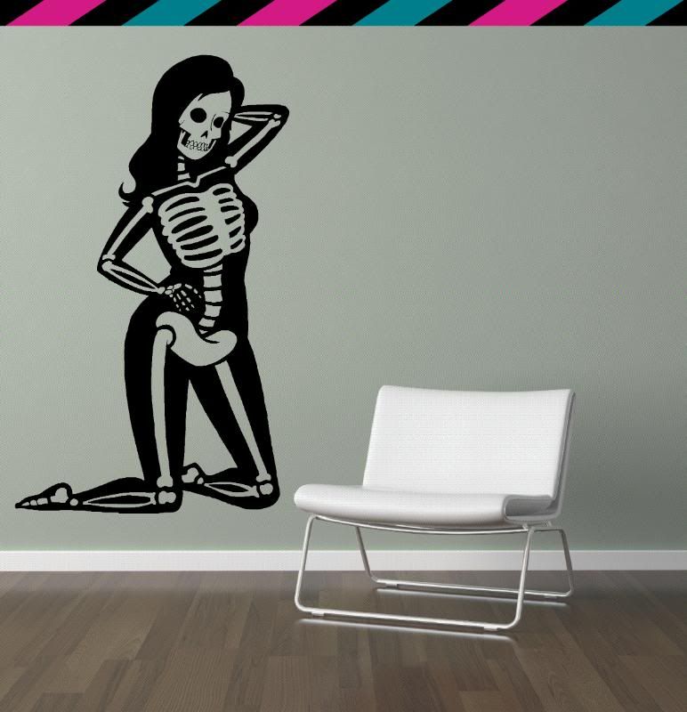 Pin Up Skeleton