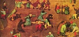 Detail from Children's Games by Bruegel