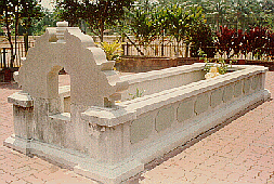 Grave of Tun Teja in Kampung Sempang, Melaka.