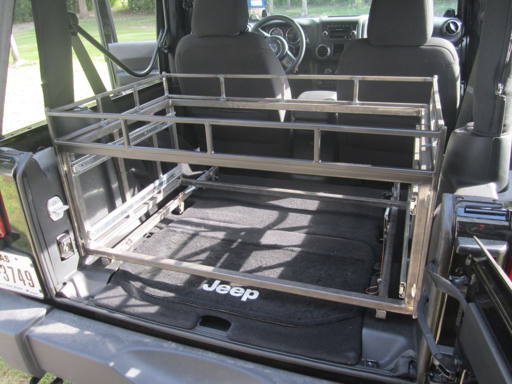 Jeep Wrangler Under Seat Storage