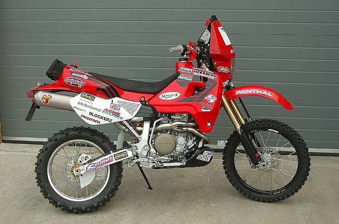 Honda xr650l rally kit #6
