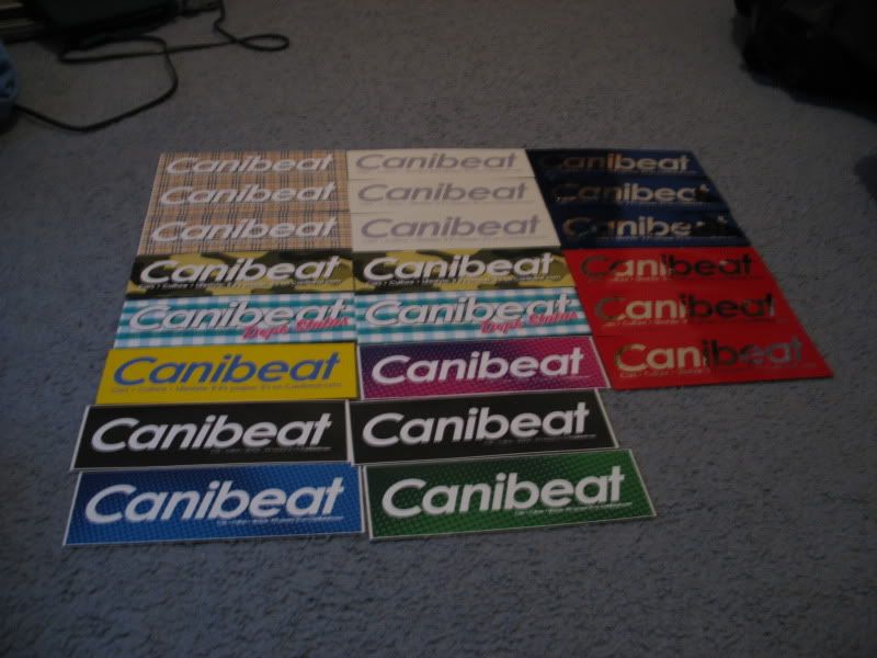 Canibeat Sticker Collection Not in Use Page 6