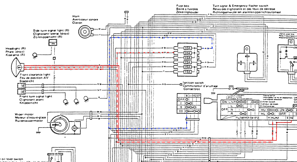 2000 Nissan micra wiring diagram #9