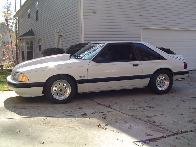 Lowering springs on the fox body? Any one have pics? Ford Mustang Forums