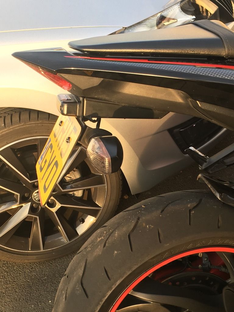 honda cb1100 tail tidy