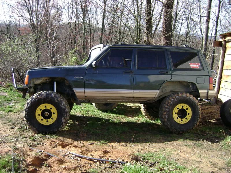 Jeep xj ford 9 swap #2