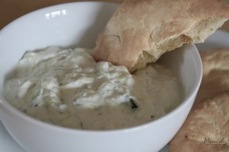 Tzatziki & Fresh Pita Bread