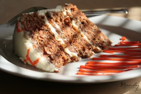 Carrot Cake Slice