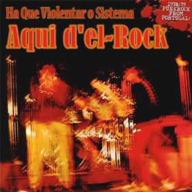 capa do EP  Aqui D'El Rock