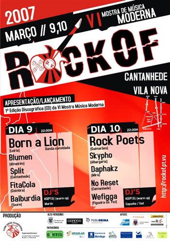 cartaz Rock Of