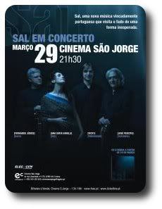 cartaz Sal, Cinema S.Jorge, Lisboa, 29Mar, 21h30