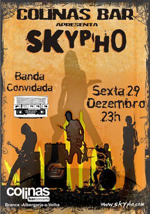 Skypho+Plaggio, colinar bar, albergaria-a-velha, 29Dez, 23h