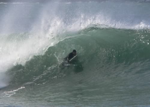 Surfer at Ft. Point, San Francisco