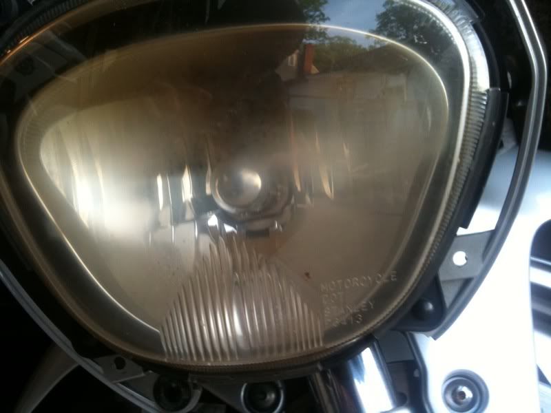 HID Blew Up! How Do I Remove Headlight Lens? M109 Rider Forums