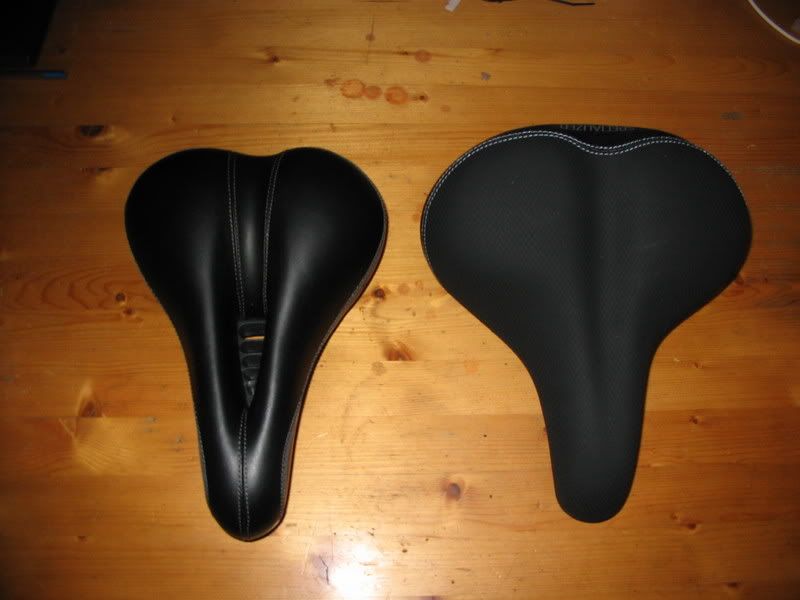 Bought a noseless / hornless cycle seat (Spongy Wonder) )