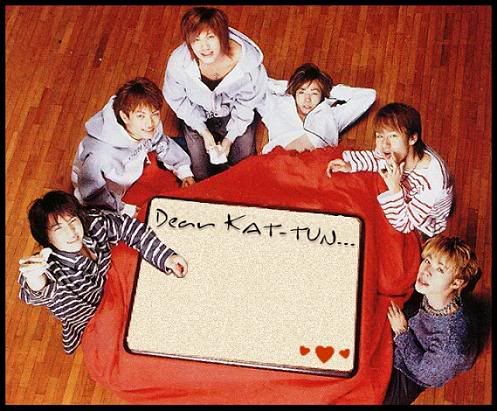 Write a message to KAT-TUN!