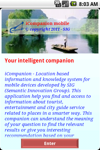 iCompanion - Ứng dụng Việt tìm kiếm thông minh thông tin và tri thức gắn với địa điểm (free 100%)