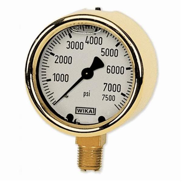 what is the difference between liquid filled gauges and mechanical
