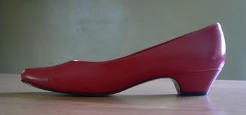 secondhand Red Heels by Hush Puppies