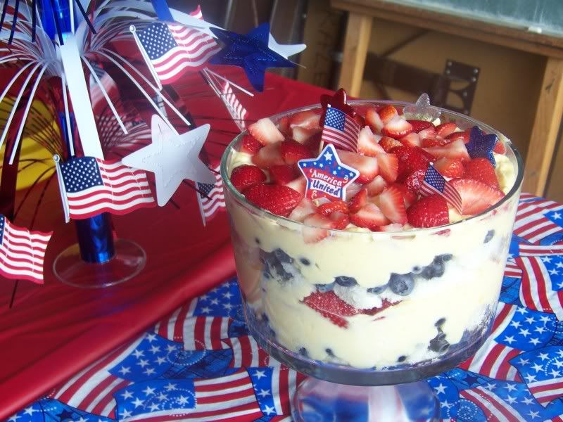 4th of July Trifle recipe