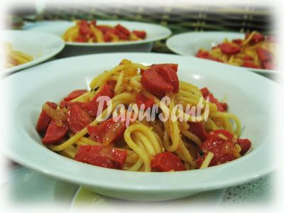 Spaghetti Sosis1
