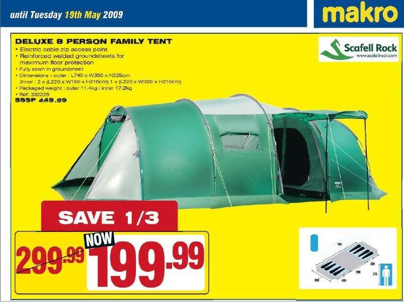 makro tents HotUKDeals