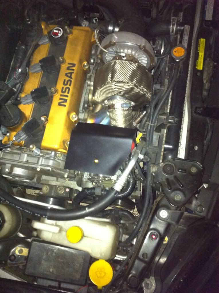 QR25DE Alternator Heat shield.. A Nissan Sentra Forum